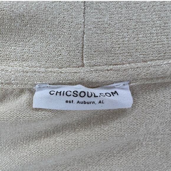 Chic Soul Embroidered Cardigan, Open Front, Floral, Multicolor, size 1XL - Picture 6 of 12